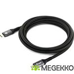Equip 128384 USB-kabel USB4 Gen 2x2 3 m USB C Zwart