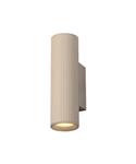 Artdelight Ribella Wandlamp 2 Lichts GU10 Dimbaar Zand
