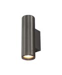Artdelight Rocca Wandlamp 2 Lichts GU10 Dimbaar Bruin