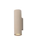 Artdelight Rocca Wandlamp 2 Lichts GU10 Dimbaar Zand