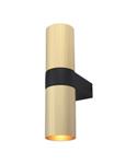 Artdelight Linea Wandlamp 2 Lichts GU10 Dimbaar Mat Goud