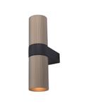 Artdelight Linea Wandlamp 2 Lichts GU10 Dimbaar Champagne
