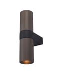 Artdelight Linea Wandlamp 2 Lichts GU10 Dimbaar Bruin