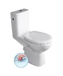 Sapho Handicap Combi Toilet Randloos Wit
