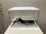 (19) Recente complete aquarium met toebehoren.