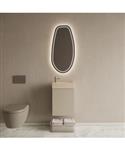 BWS Riga Kasjmier Toiletmeubel Met Fontein 40x50x22 cm – Travertin