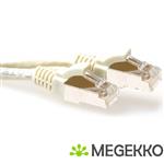 ACT Ivoor 10 meter LSZH SFTP CAT6A patchkabel snagless met RJ45 connectoren