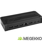 ASUS ROG Bulwark Dock (2025) DG300 dockingstation voor mobiel apparaat Tablet/smartphone/laptop Zwar
