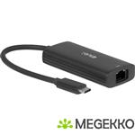 CLUB3D USB-C naar RJ45 10G Ethernet-adapter M/V