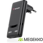 Verbatim 32354 Fold 'n' Go GaN 2x USB-C Oplader 65W