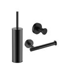 BWS Sensa Toilet Accessoires Set Mat Zwart