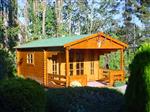 Blokhut 3838L met terras