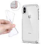 iPhone XS Transparant Clear Bumper Case Cover Silicone TPU H