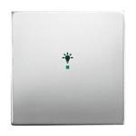 Free@Home Bedieningswip 1-voudig Pure Stainless Steel RVS