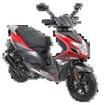 AGM R8 (Mat Rood) bij Central Scooters kopen €1998,00 of lea
