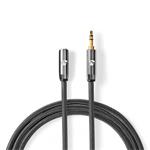 Stereo-Audiokabel male-female 3.5 mm  3.00m Stereo-Audiokabe