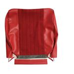 Bekleding Amazon stoelhoes rood rug stof vinyl1962 1963 409-