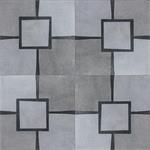 Keramische portugese vintage vloertegels 20,5x20,5 type 3