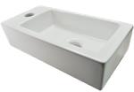 Mini-Rhea links fontein 360 x 180 x 90 mm wit
