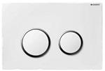 Geberit Sigma 20 drukplaat wit/glans/wit