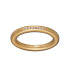Goudkleurige Ring met Zeven Kleurloze Zirkonia’s van M&M