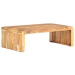 vidaXL Table basse 110x63x35 cm Bois d'acacia massif