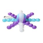 Pop It Octopus Sleutelhanger - Fidget Anti Stress Speelgoed