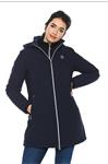 Roberta Woman Long Parka - Navy, maat S 