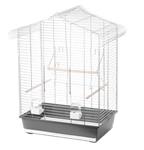 Vogelkooi Vega Zilver-Grijs 