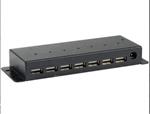 HUB industrieel 7 USB 2.0 POORTEN METAAL