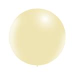 Ivoorkleur Reuze Ballon 60cm