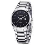 Fashion Simple Watch for Men - Slim Stainless Steel Strap Wa