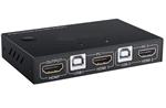 DrPhone AM 2 in 1 KVM-switch HDMI 1.4 4K Schakelkast - 2 Poo