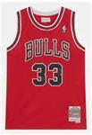 Mitchell & Ness Chicago Bulls Scottie Pippen Jersey Rood Kle