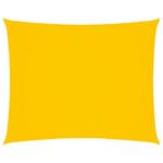 vidaXL Zonnescherm rechthoekig 2,5x4,5 m oxford stof geel