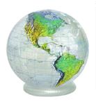 Topografische wereldbol - opblaasbaar (40 cm)
