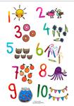 A2 poster - Onderbouw - Cijfers 1 t/m 10