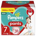 Pampers - Baby Dry Pants - Maat 7 - Small Pack - 31 luierbro