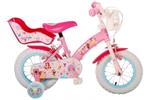 Disney Princess Kinderfiets - Meisjes - 12 inch - Roze - Pop