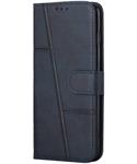 Samsung Galaxy S22 Hoesje Wallet Book Case Kunstleer Blauw