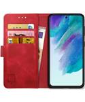 Rosso Element Samsung Galaxy S21 FE 5G Hoesje Book Cover Roo