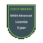 Cisco Meraki MX64 Advanced Security Licentie 5 jaar