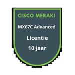 Cisco Meraki MX67C Advanced Security Licentie 10 jaar