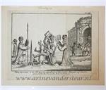 [Satirical print/spotprent] Theologie a la Turque and a peep