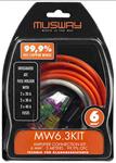 MW6.3KIT 6 MM2 aansluit set 3m