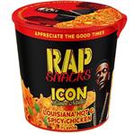 Rap Snacks ICON, Ramen Noodles Cup, Louisiana Hot & Spicy Ch