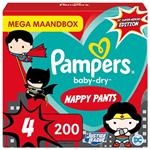 Pampers - Baby Dry Nappy Pants Superhelden - Maat 4 - Mega M
