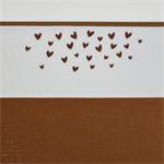 Wieglaken Hearts Camel Meyco