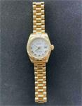 montre rolex dame datejust 26mm tout or 18 carats