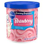Pillsbury Frosting, Creamy Supreme Strawberry (453g)